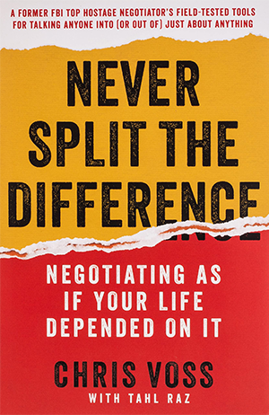 Never Split the Difference book cover