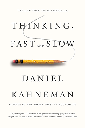Thinking Fast and Slow book cover