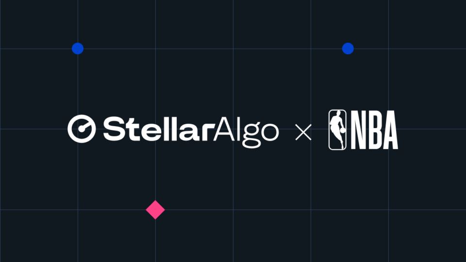 StellarAlgo and NBA logos