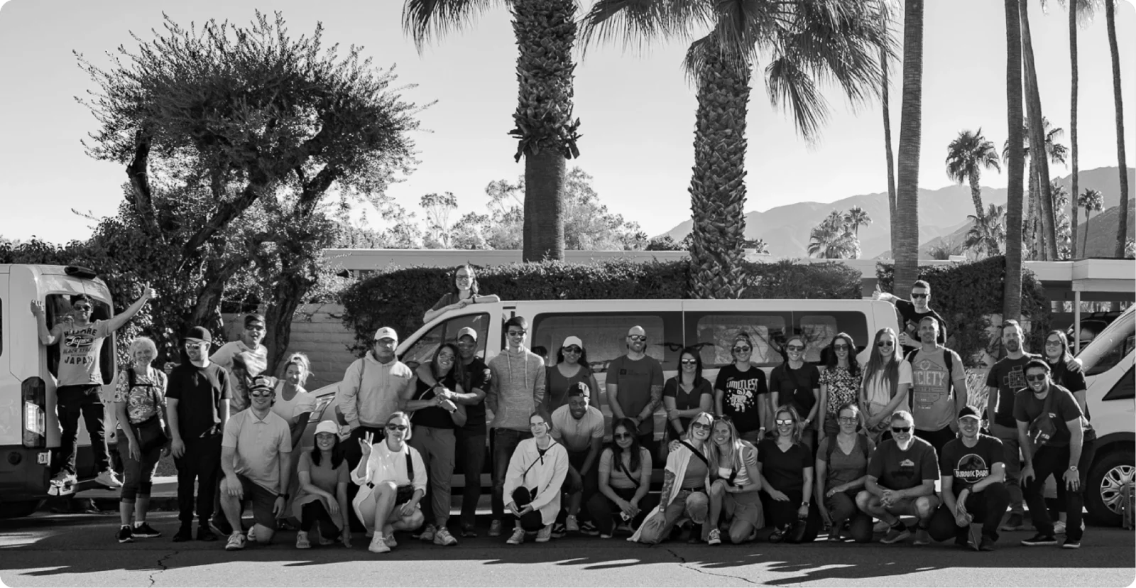 Palm Springs trip team photo