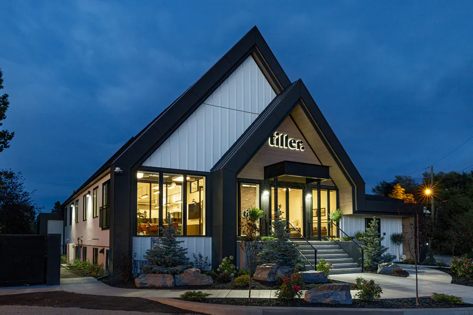 Exterior view of Tiller office